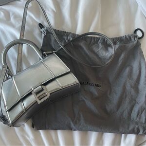 Balenciaga Hourglass top handle XS bag